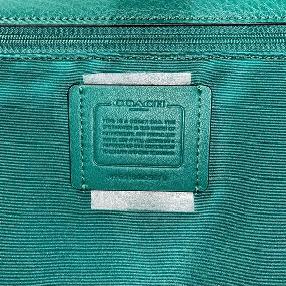 Coach Tote In Colorblock With Horse And Carriage NWT - Picture 7 of 10